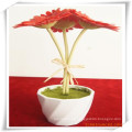 PU Gerbera Simulation Flowers Plant para la decoración